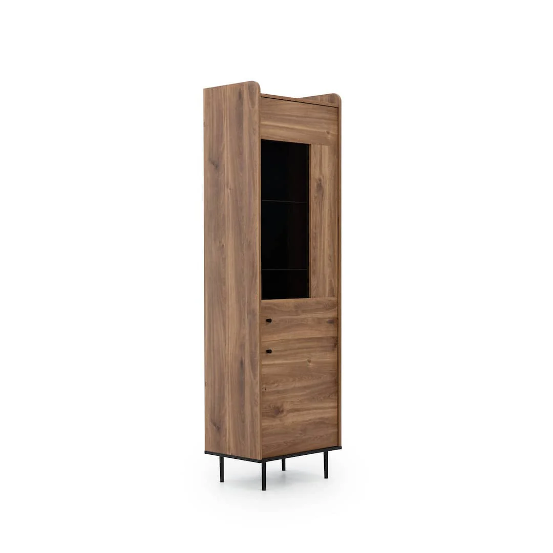 Vasina 09 Tall Display Cabinet 60cm - Image 3