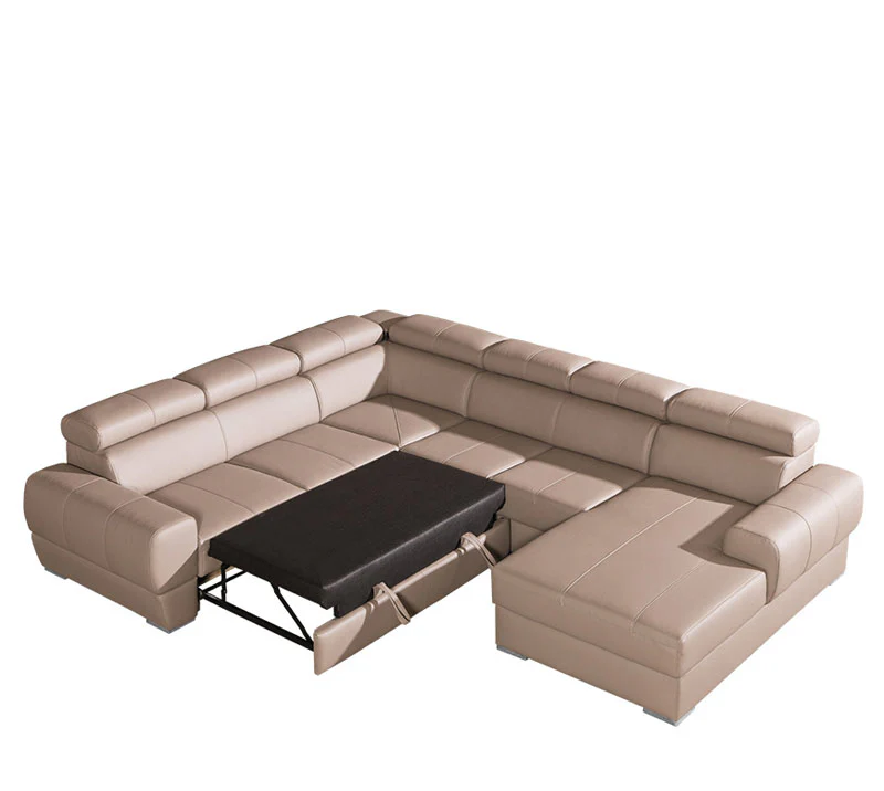 Vento U-Shaped Corner Sofa Bed - Image 3