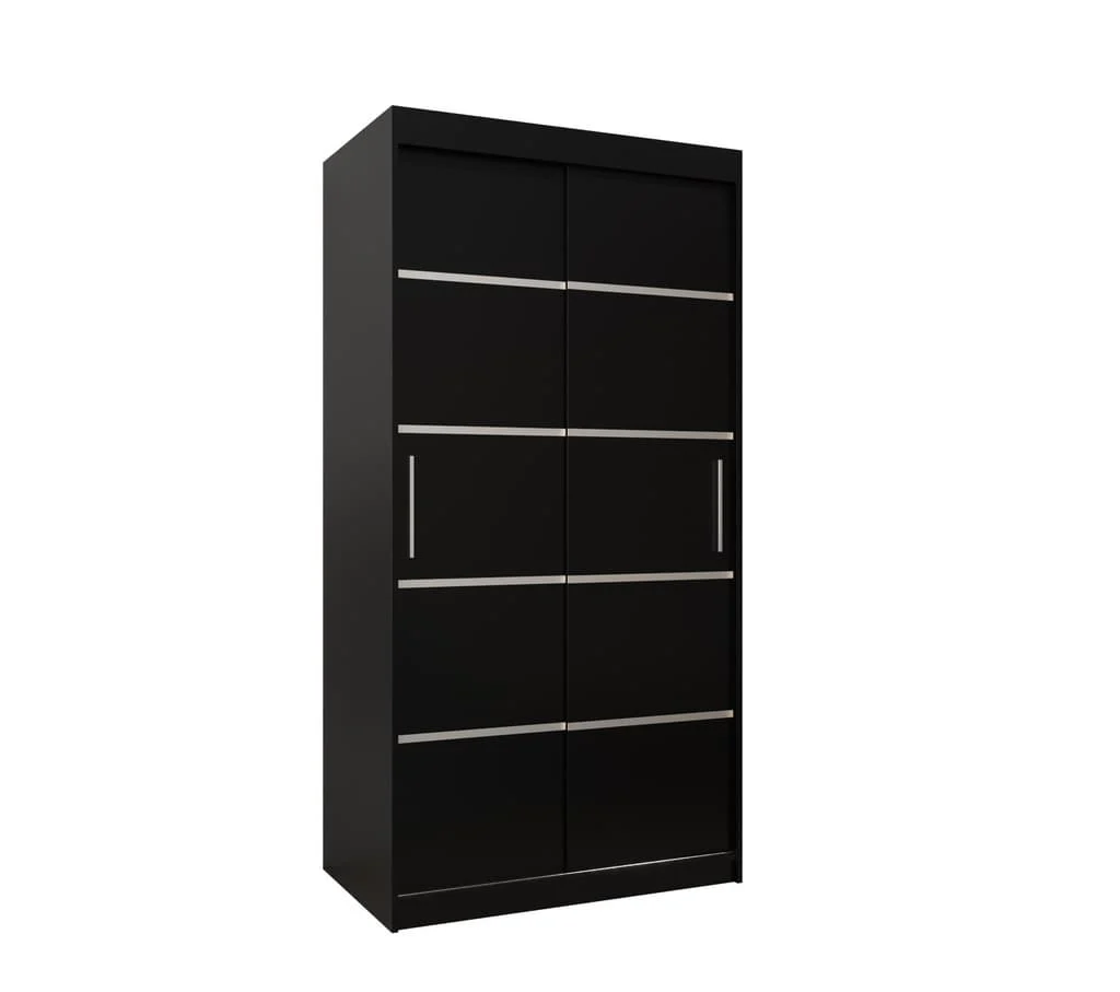 Verona 01 Sliding Door Wardrobe 100cm - Image 11