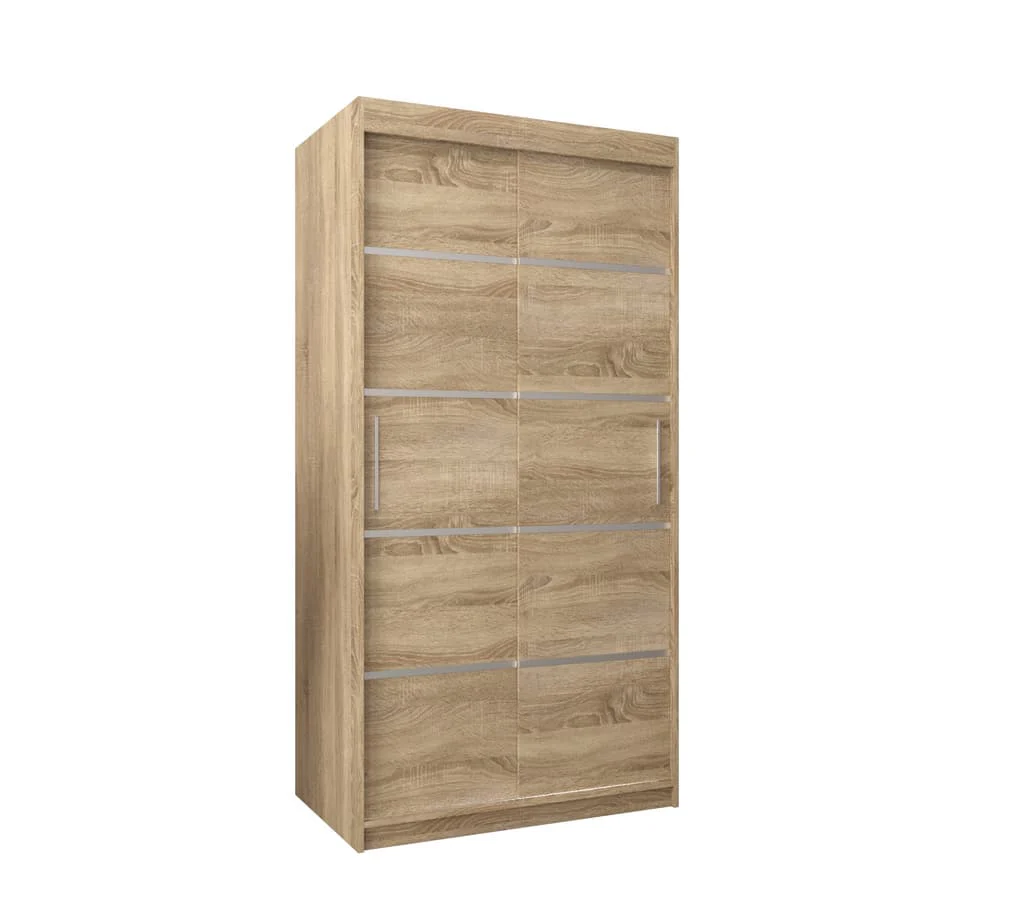Verona 01 Sliding Door Wardrobe 100cm - Image 15