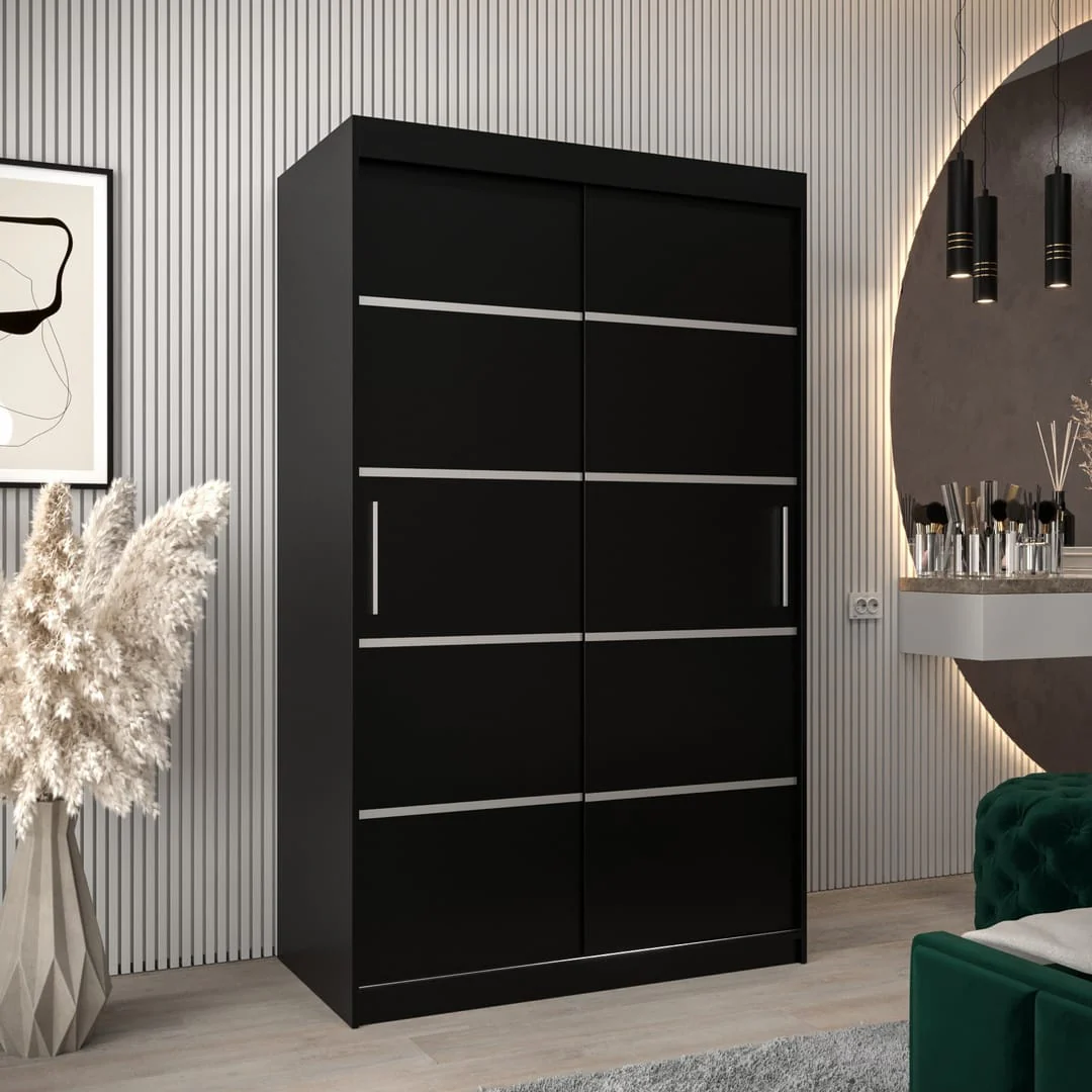 Verona 01 Sliding Door Wardrobe 120cm - Image 10