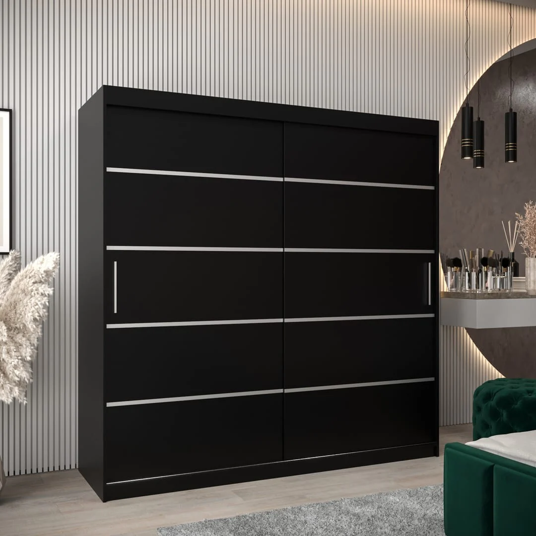 Verona 01 Sliding Door Wardrobe 200cm - Image 10