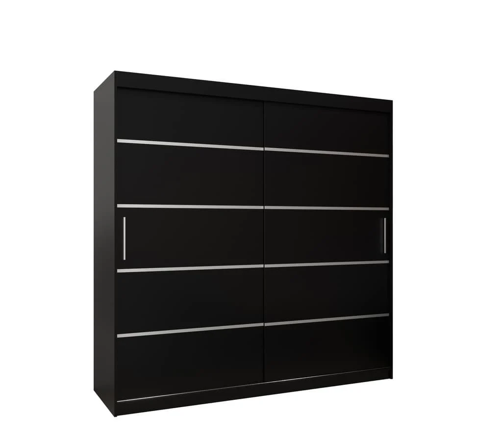 Verona 01 Sliding Door Wardrobe 200cm - Image 11