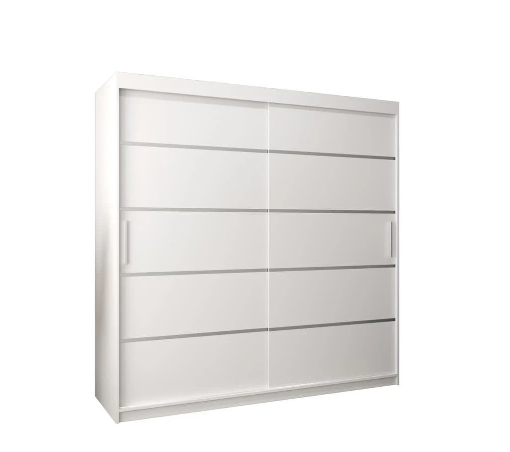 Verona 01 Sliding Door Wardrobe 200cm - Image 2