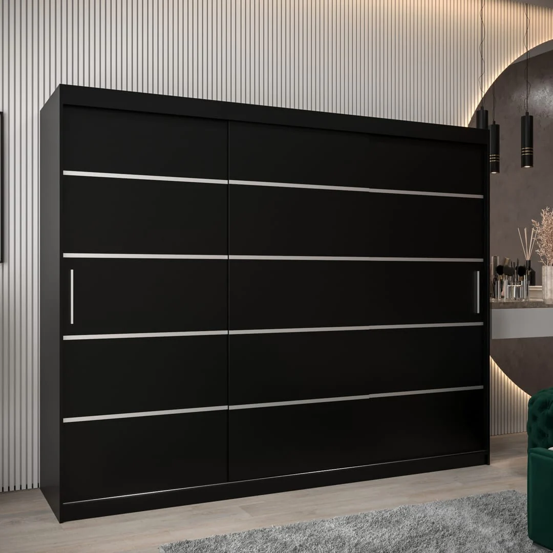 Verona 01 Sliding Door Wardrobe 250cm - Image 10