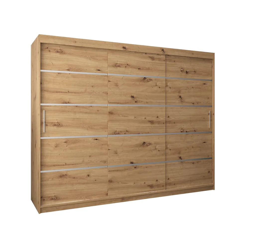 Verona 01 Sliding Door Wardrobe 250cm - Image 5
