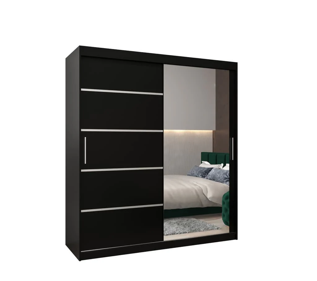 Verona 02 Sliding Door Wardrobe 180cm - Image 10