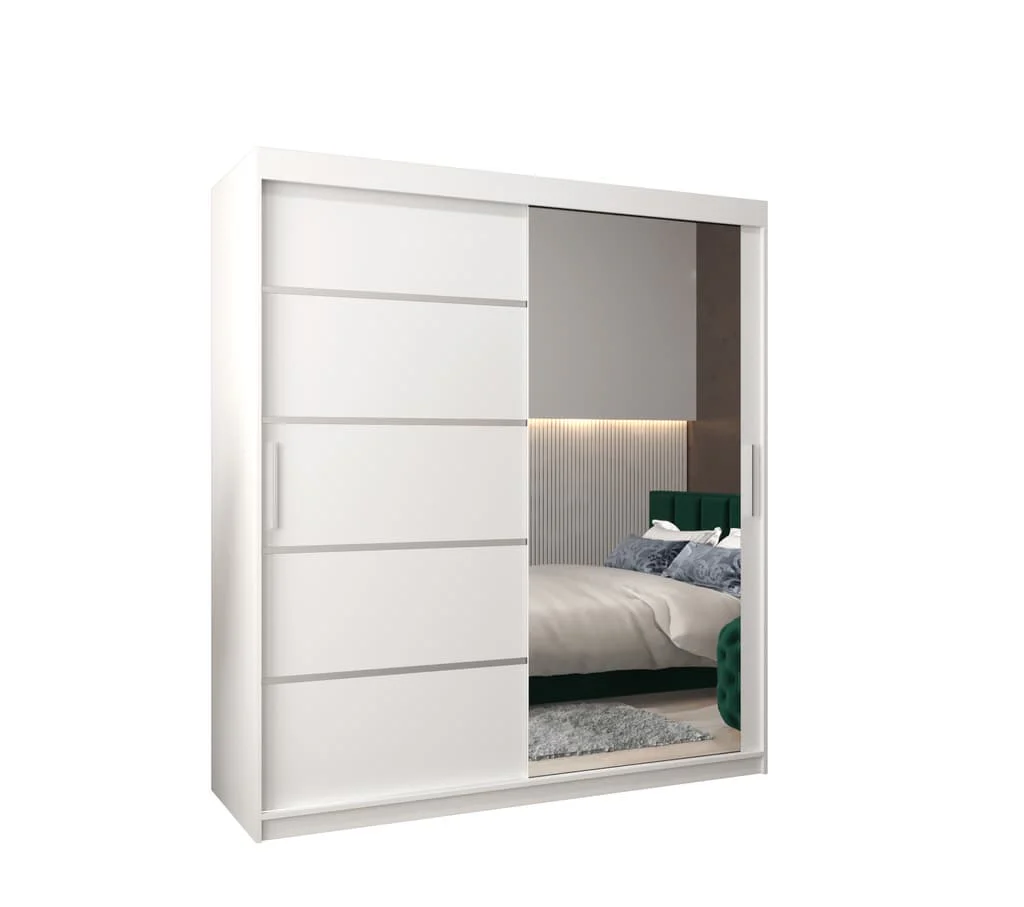Verona 02 Sliding Door Wardrobe 180cm - Image 2