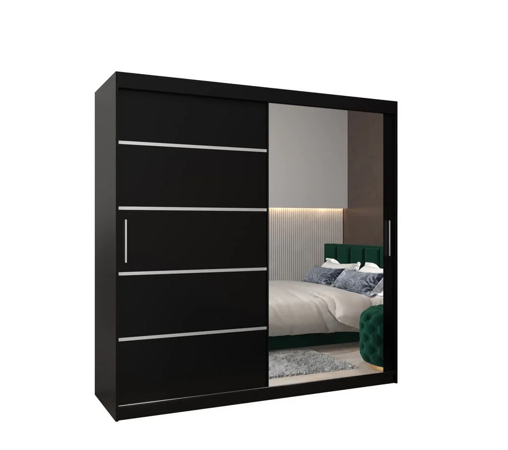 Verona 02 Sliding Door Wardrobe 200cm - Image 11