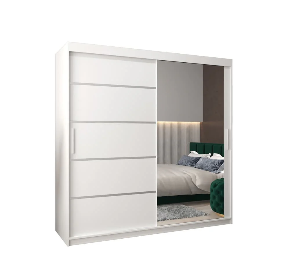 Verona 02 Sliding Door Wardrobe 200cm - Image 2