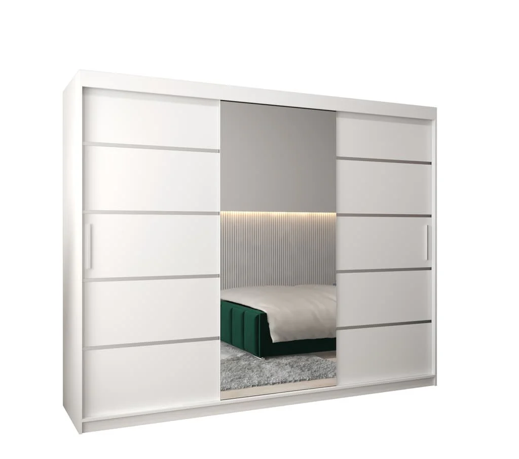 Verona 02 Sliding Door Wardrobe 250cm - Image 2