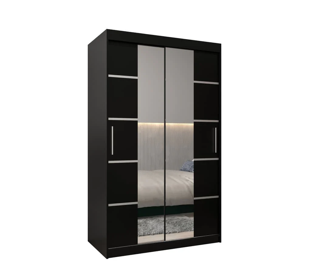 Verona 04 Sliding Door Wardrobe 120cm - Image 11