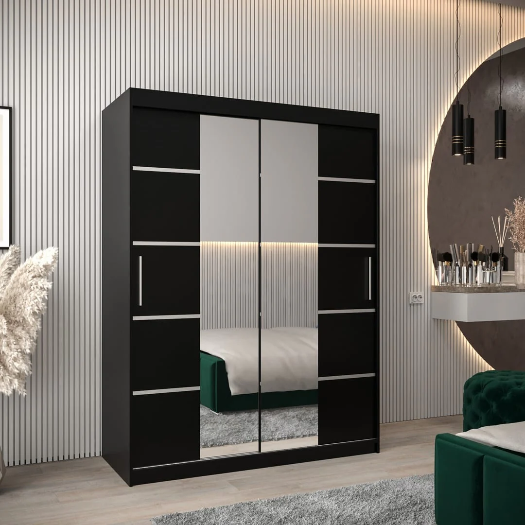 Verona 04 Sliding Door Wardrobe 150cm - Image 9