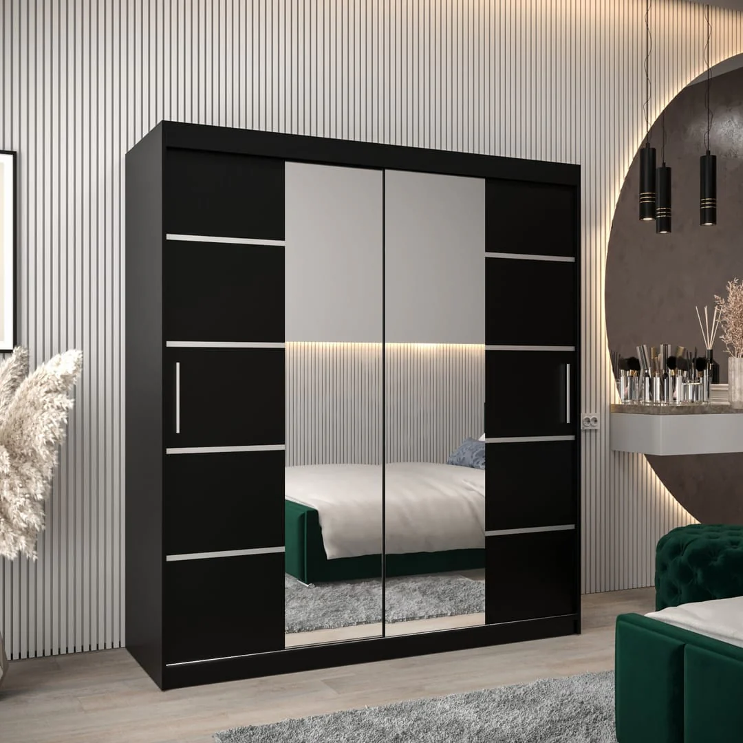 Verona 04 Sliding Door Wardrobe 180cm - Image 10