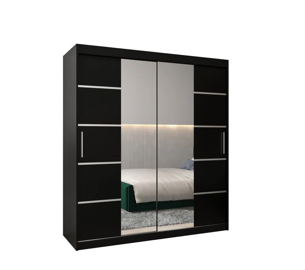 Verona 04 Sliding Door Wardrobe 180cm - Image 11
