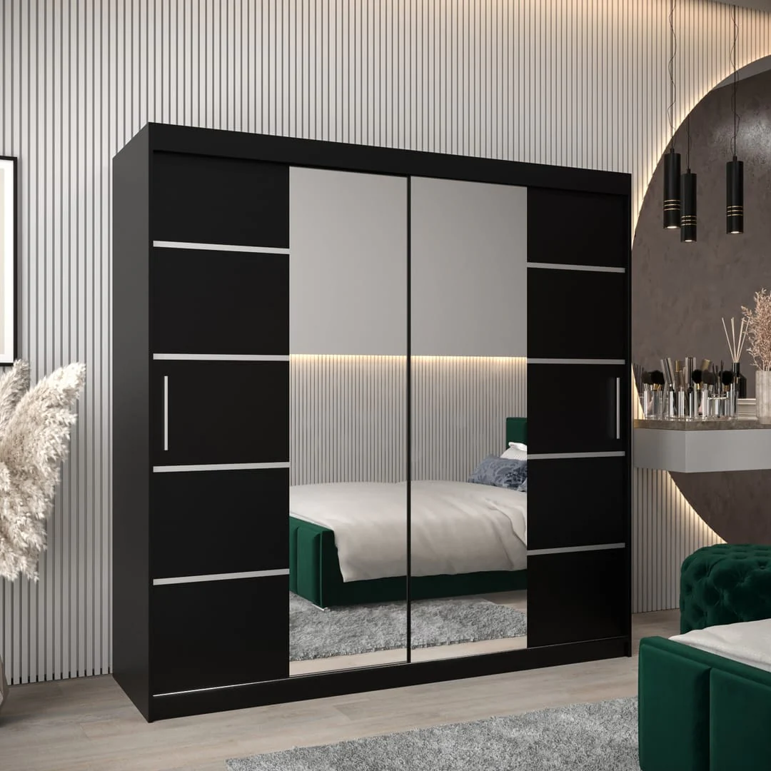 Verona 04 Sliding Door Wardrobe 200cm - Image 10
