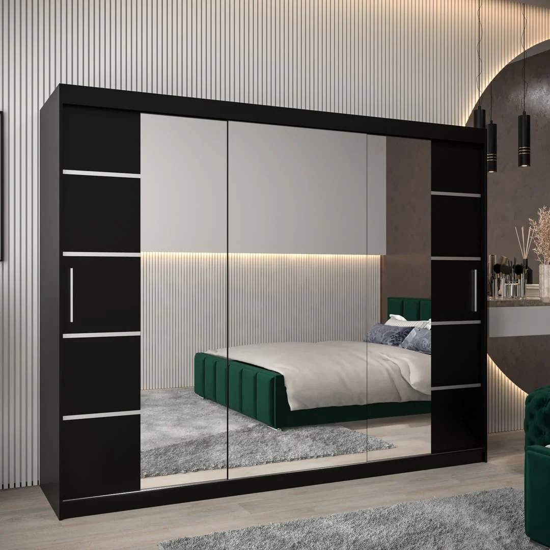 Verona 04 Sliding Door Wardrobe 250cm - Image 10