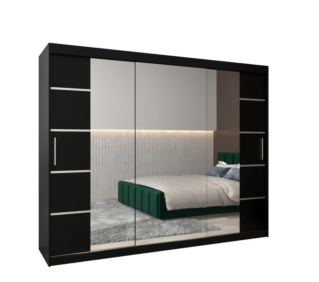 Verona 04 Sliding Door Wardrobe 250cm - Image 11