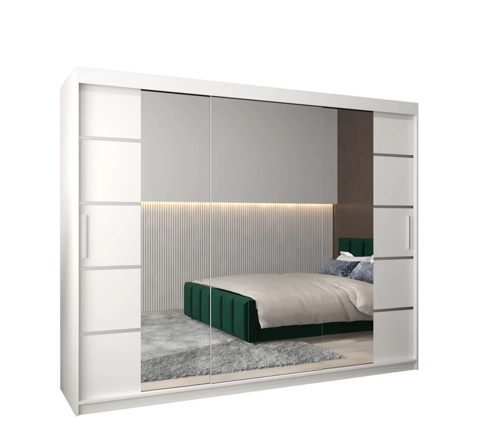 Verona 04 Sliding Door Wardrobe 250cm - Image 2
