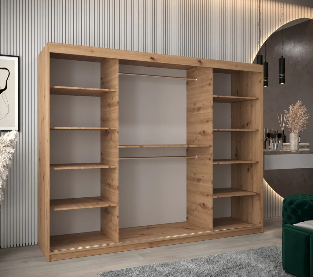 Verona 04 Sliding Door Wardrobe 250cm - Image 7