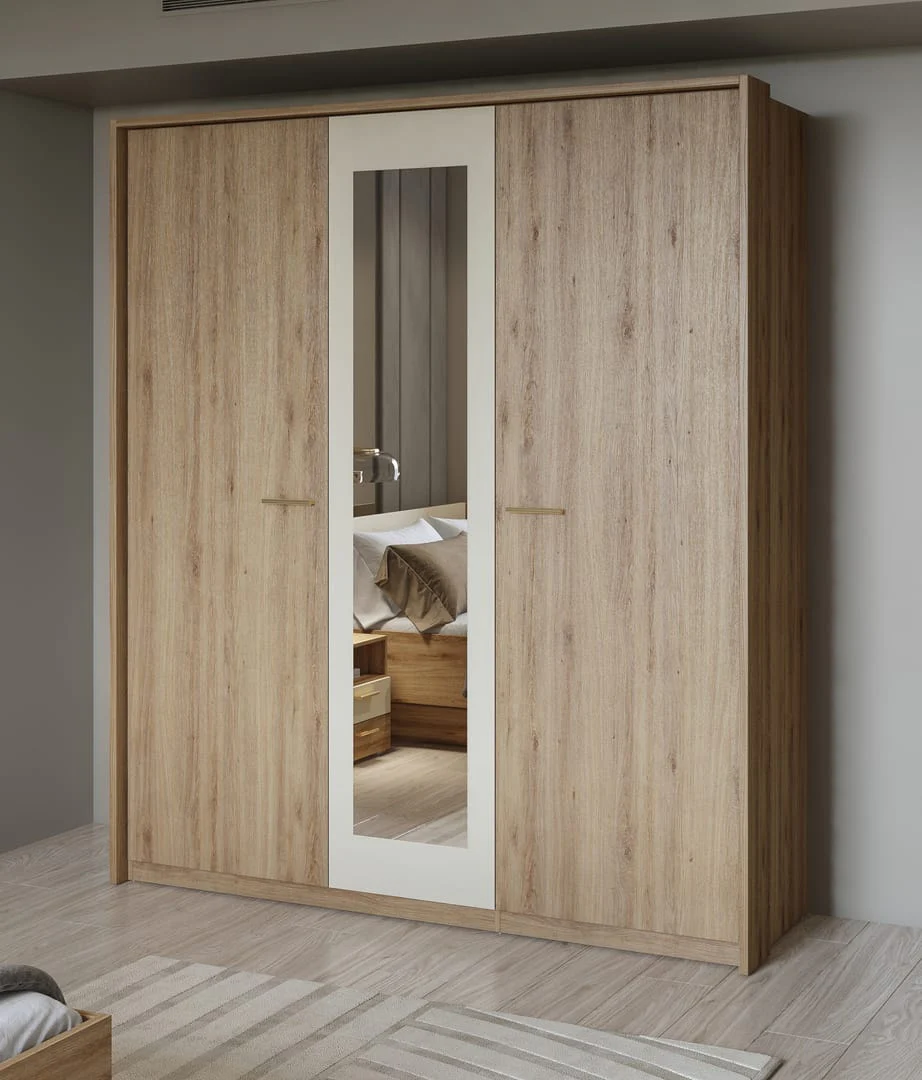 Vertina 03 Wardrobe Frame 184cm - Image 3
