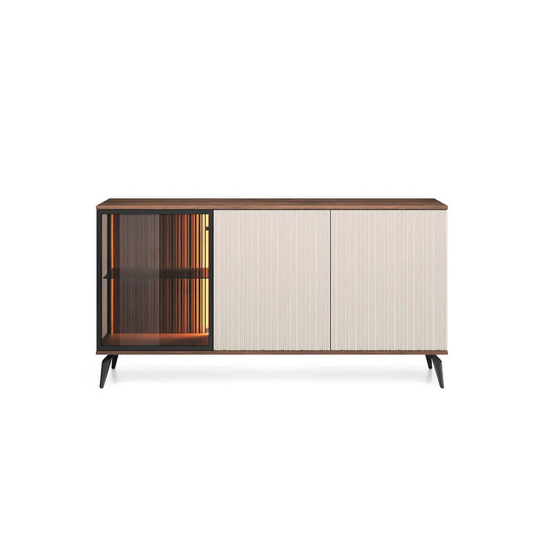 Vici Display Sideboard Cabinet 154cm - Image 4