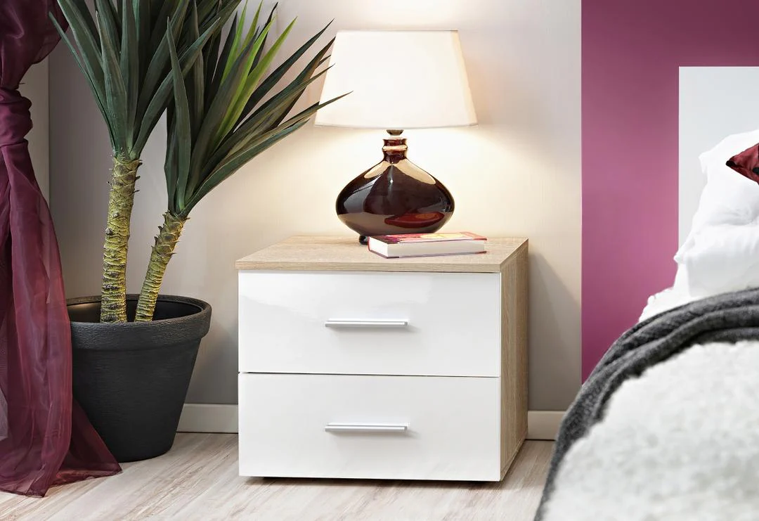 Vicky Bedside Cabinet 50cm - Image 10