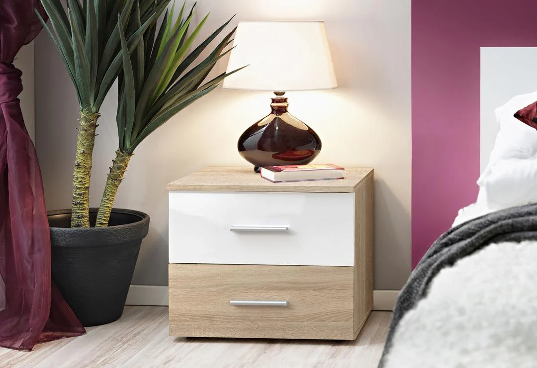 Vicky Bedside Cabinet 50cm - Image 11