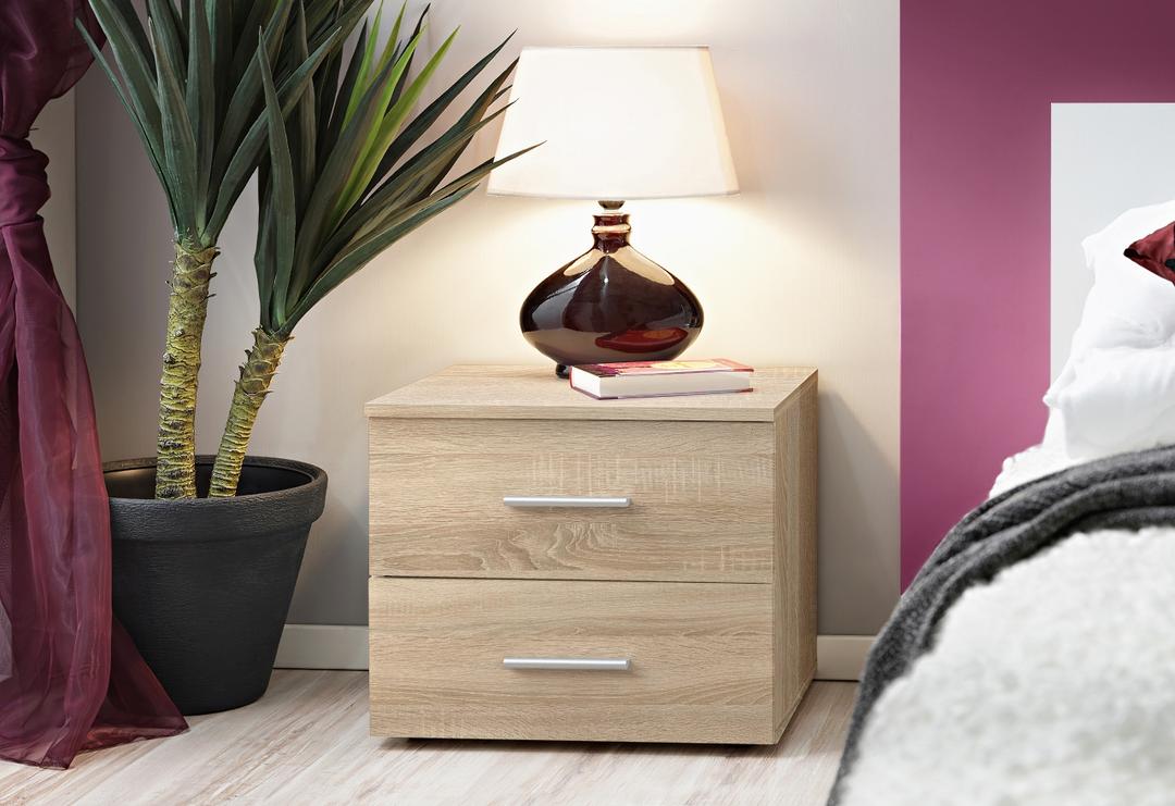 Vicky Bedside Cabinet 50cm - Image 7