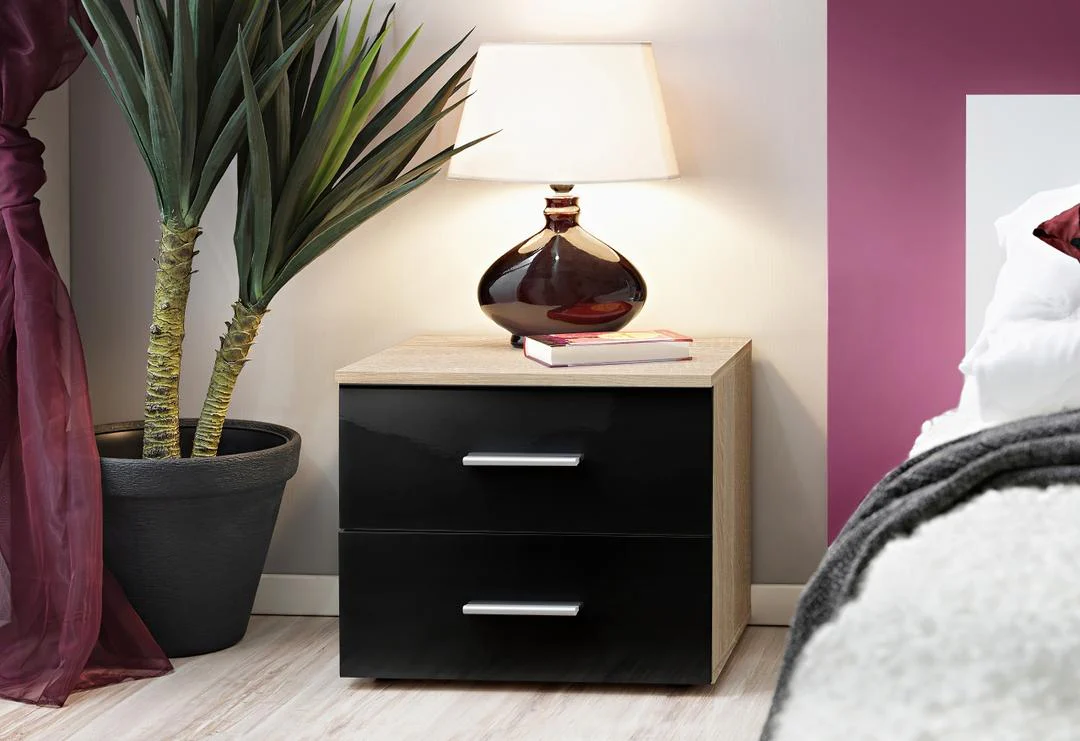 Vicky Bedside Cabinet 50cm - Image 8