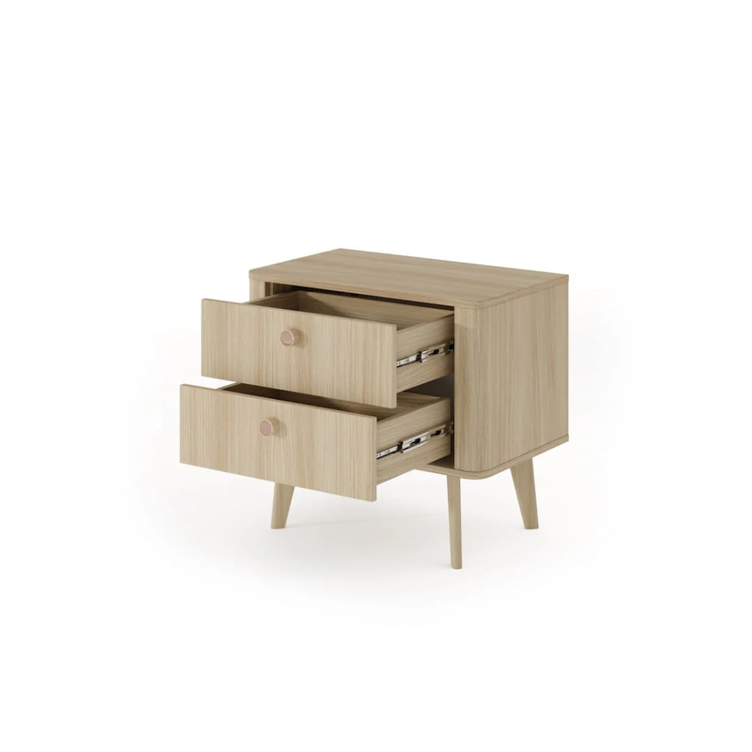 Viki Bedside Table 63cm - Image 3