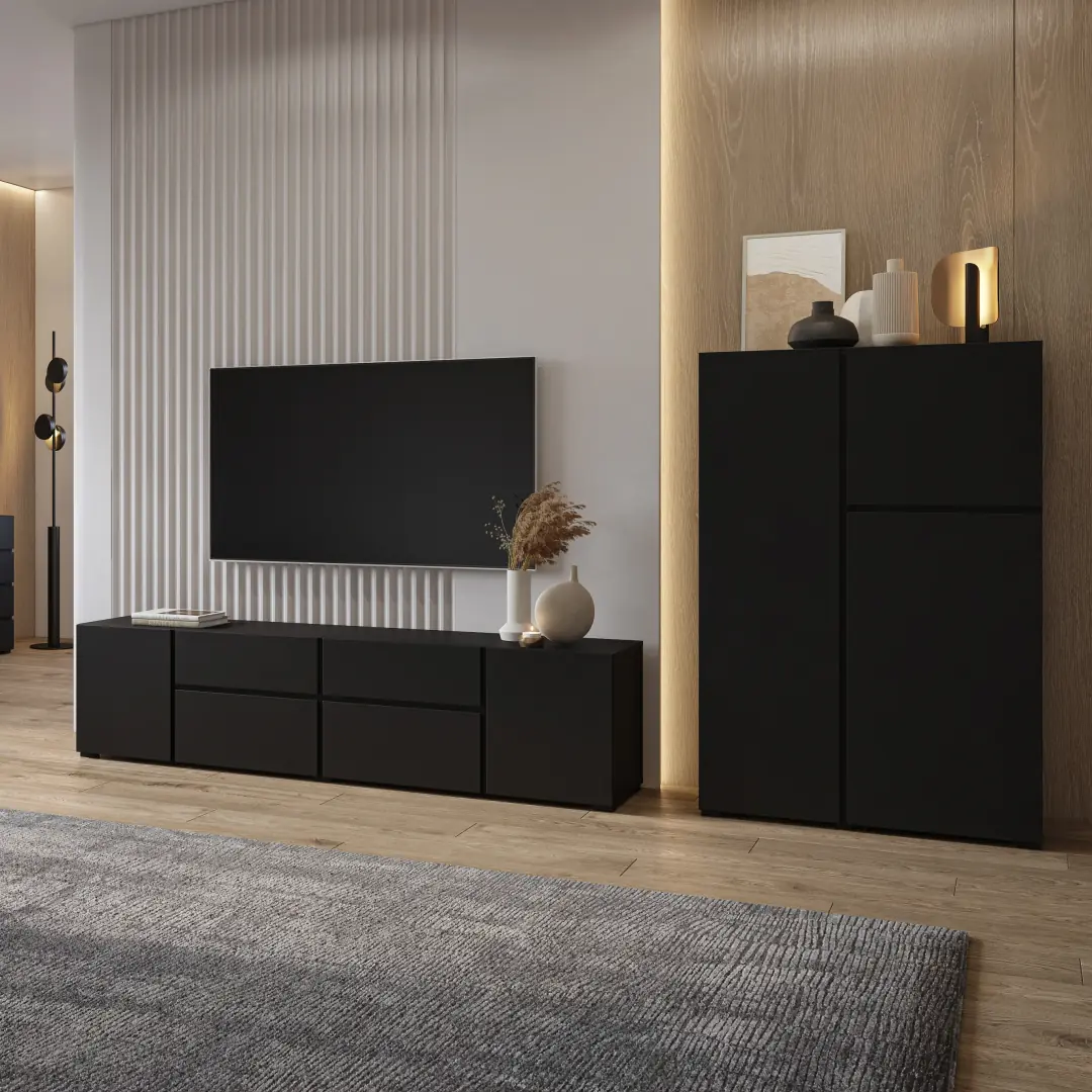 Visby Highboard Cabinet 92cm - Image 12