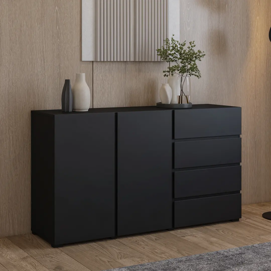 Visby Sideboard Cabinet 138cm - Image 6