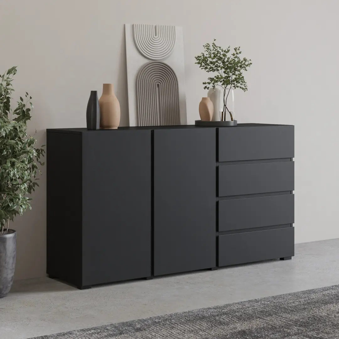 Visby Sideboard Cabinet 138cm - Image 9