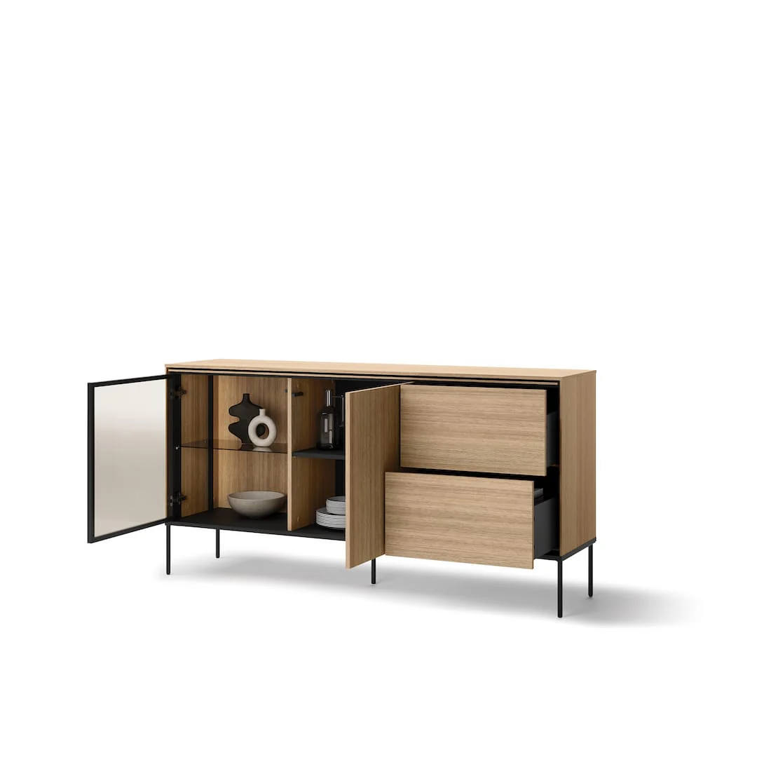 Visso VI-05 Display Sideboard Cabinet 167cm - Image 4