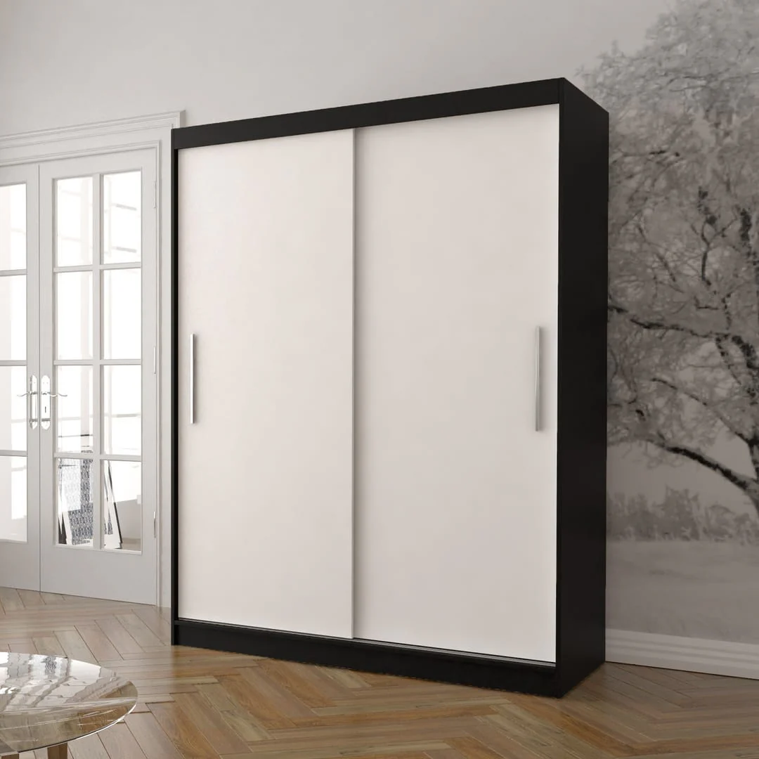 Vista 04 Sliding Door Wardrobe 150cm - Image 3