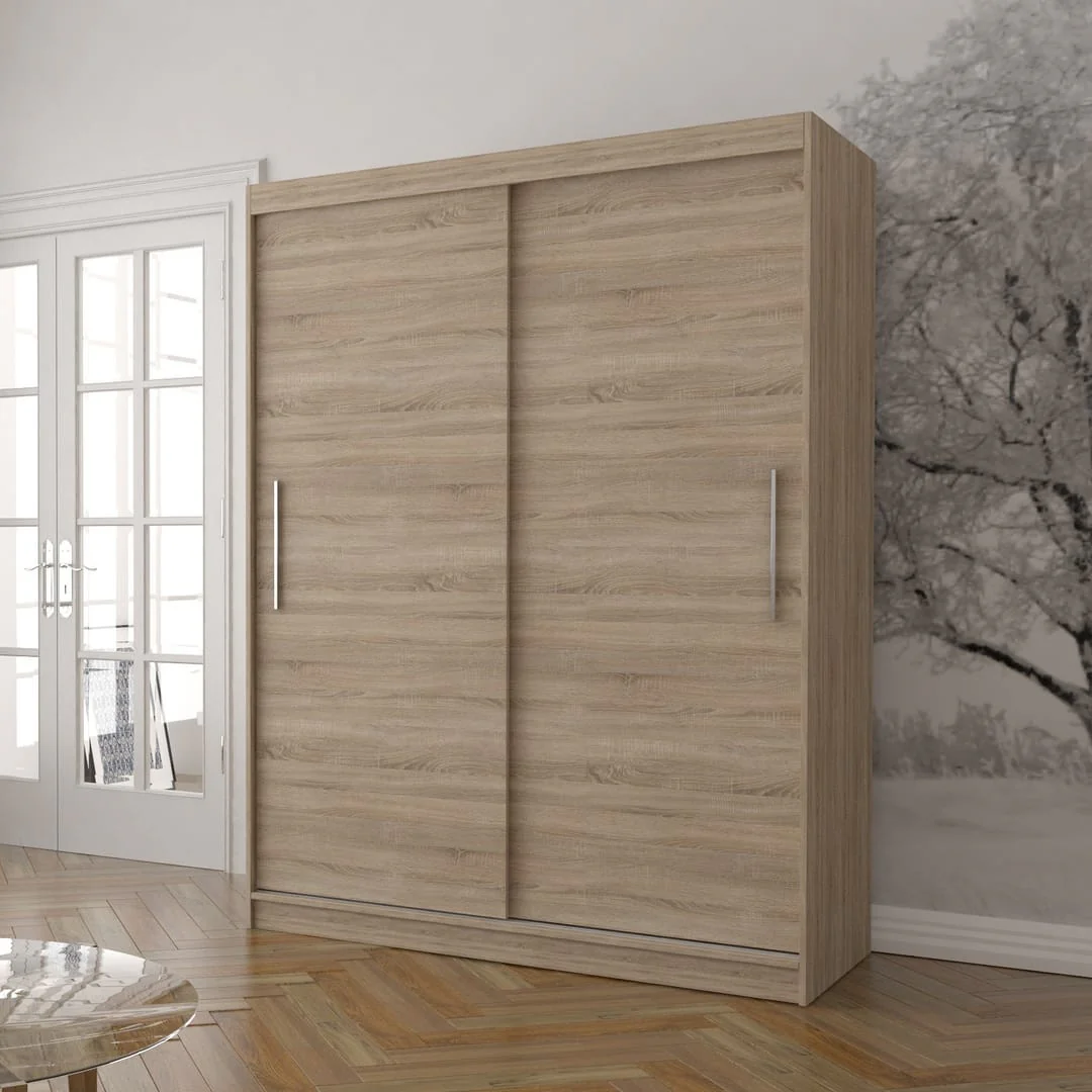 Vista 04 Sliding Door Wardrobe 150cm - Image 5