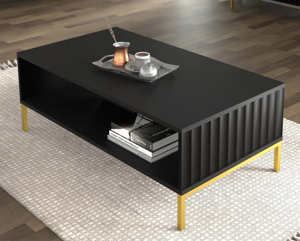Wave Coffee Table 90cm - Image 3