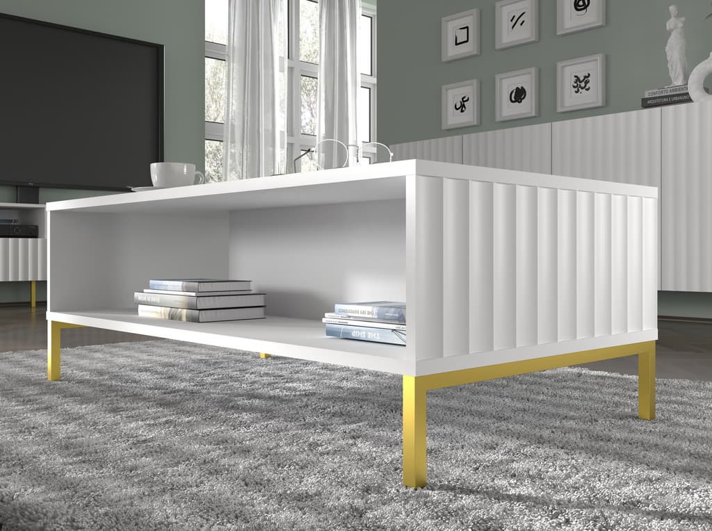 Wave Coffee Table 90cm - Image 7