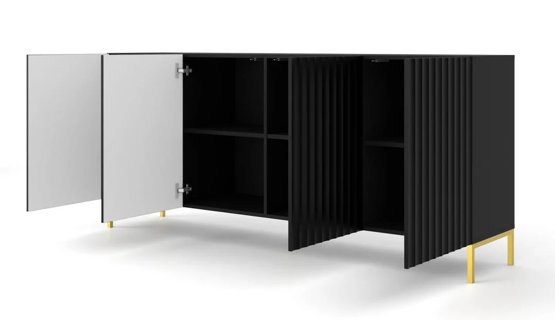 Wave Large Sideboard Cabinet 200cm - Image 2
