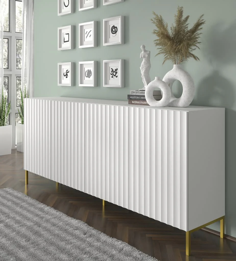 Wave Large Sideboard Cabinet 200cm - Image 8