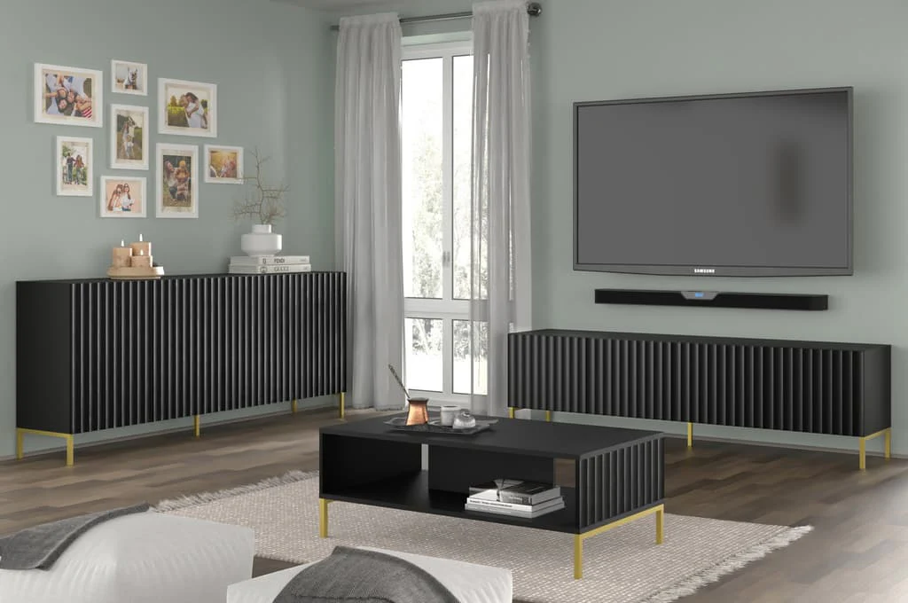 Wave TV Cabinet 200cm - Image 5