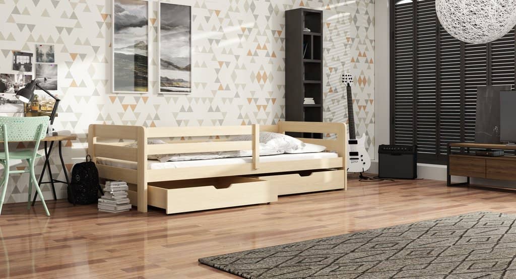 Wooden Bed Ergo with Storage - Image 3