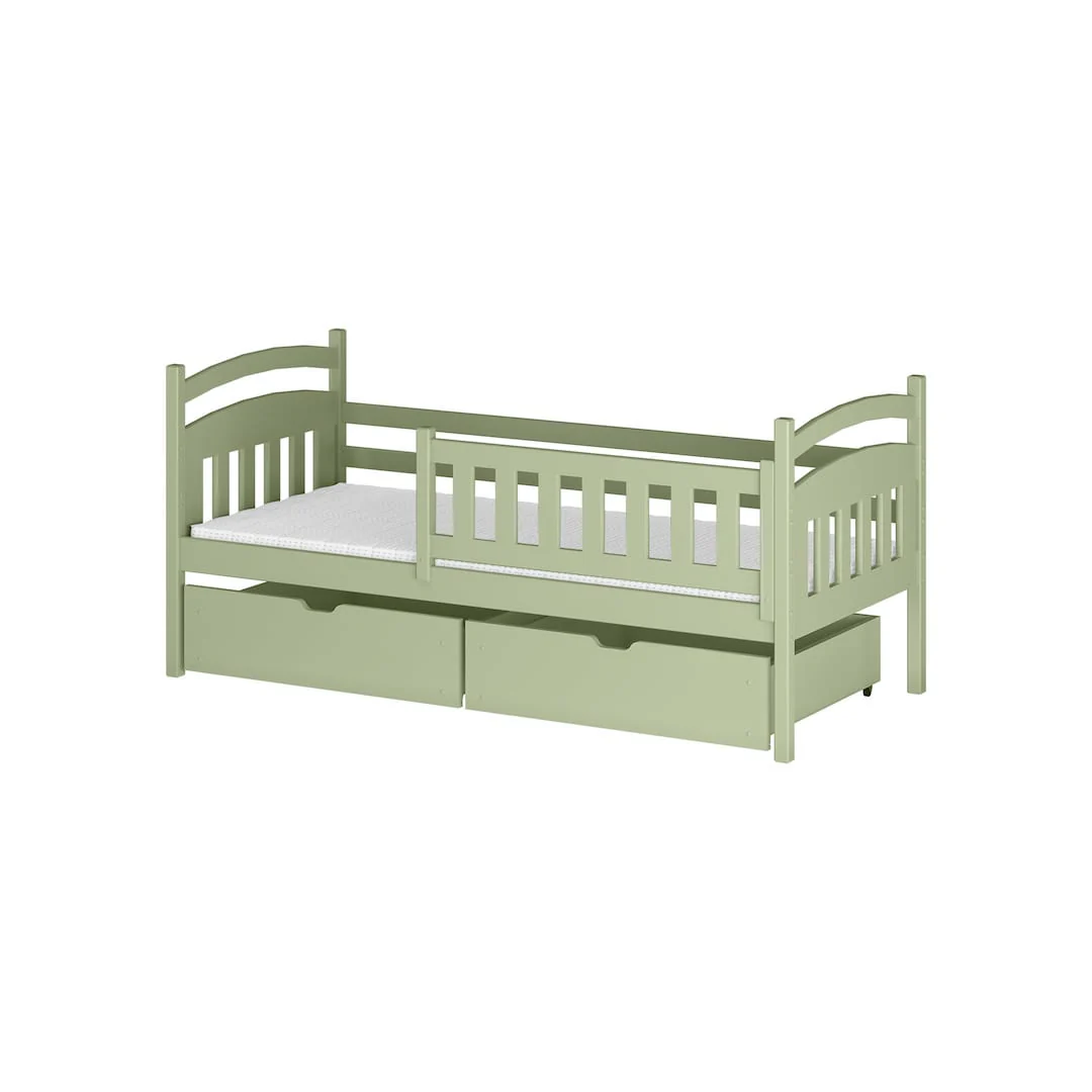 Wooden Bed Terry with Storage - Image 10