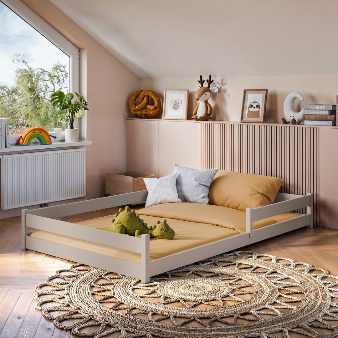 Wooden Bed Zofia [EU Small Double] - Image 2