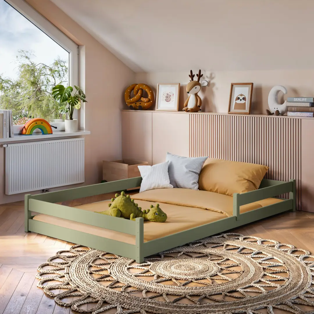 Wooden Bed Zofia [EU Small Double] - Image 4