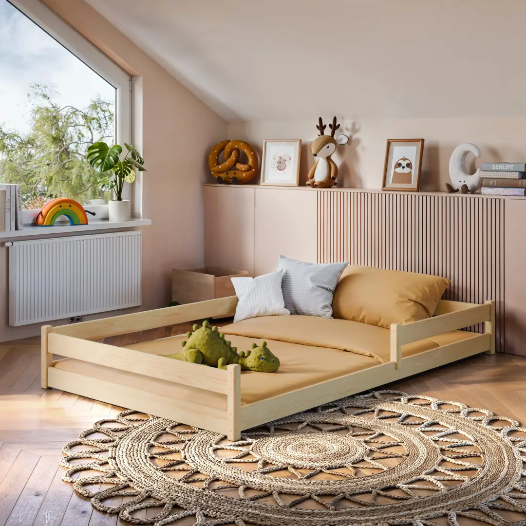Wooden Bed Zofia [EU Small Double] - Image 8