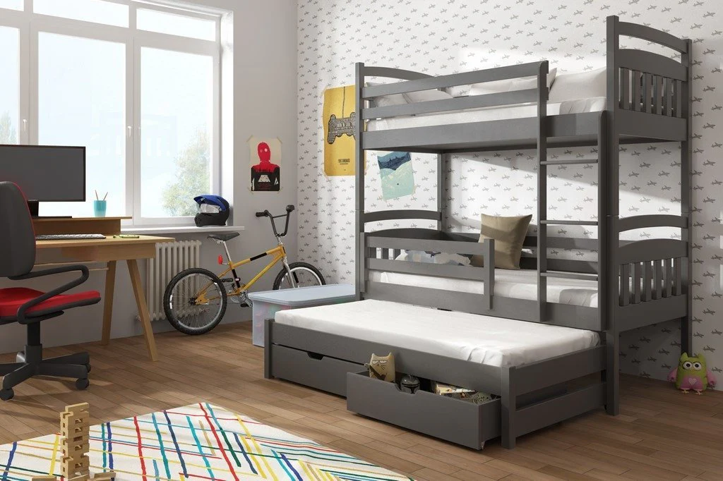 Alan Bunk Bed with Trundle and Storage - Image 11