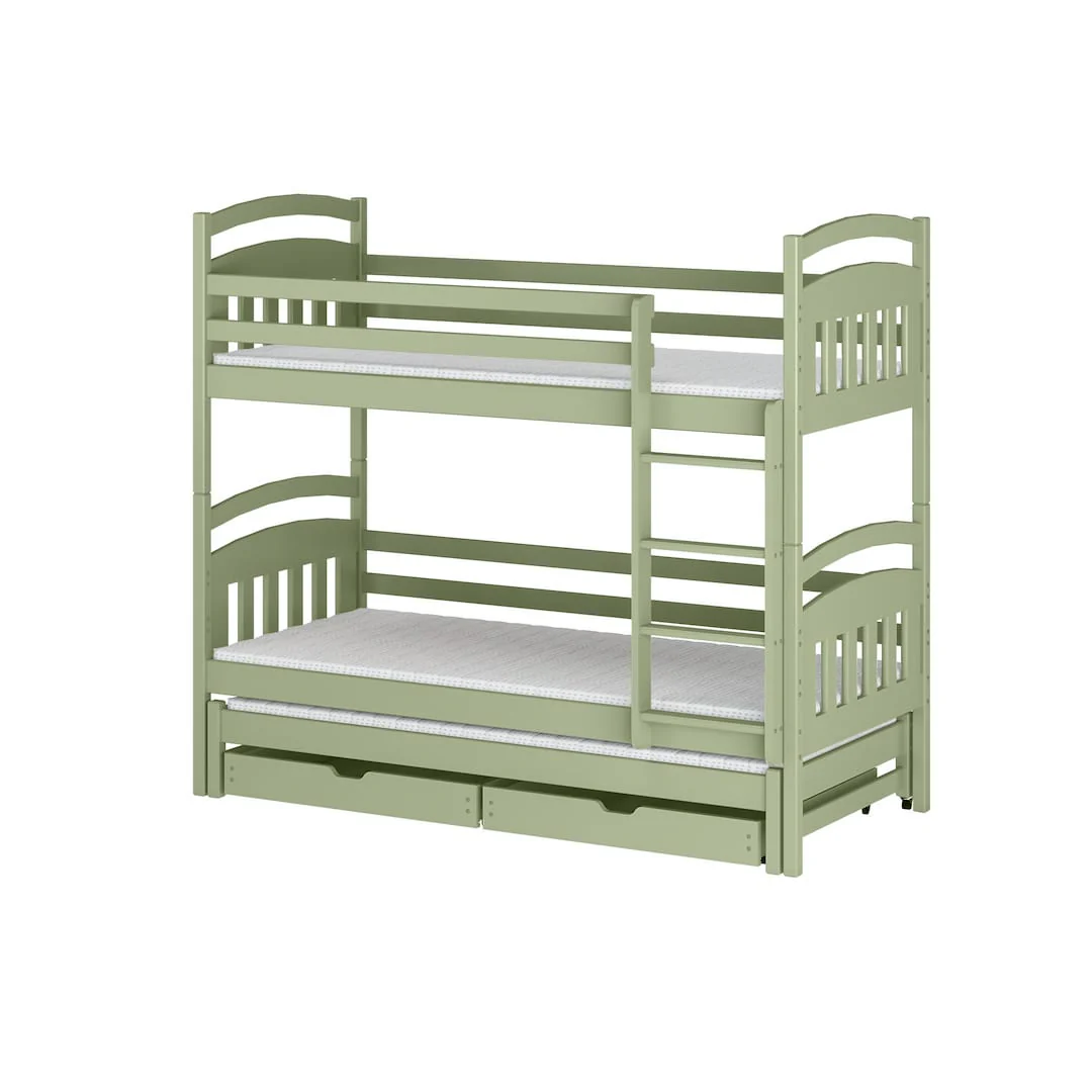 Alan Bunk Bed with Trundle and Storage - Image 14