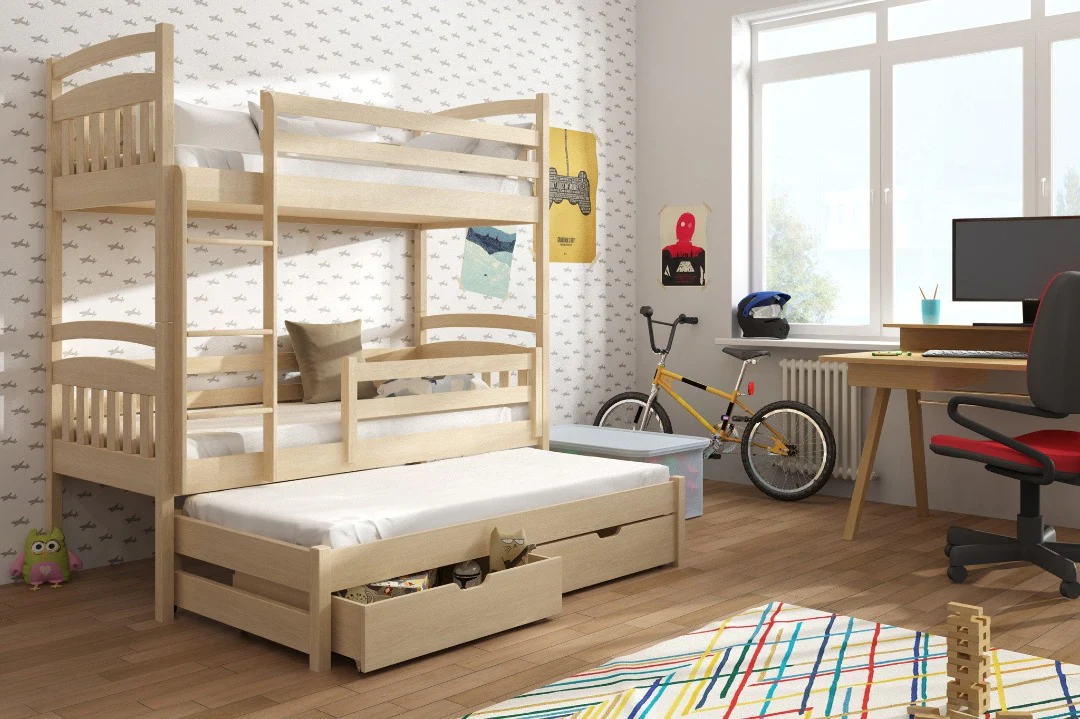 Alan Bunk Bed with Trundle and Storage - Image 6